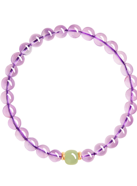 【100%官方正品】紫水晶和田玉