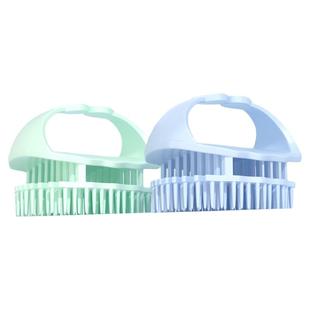 洁丽雅洗头神器洗发按摩专用梳硅胶洗头刷子抓痒男女士头皮清洁