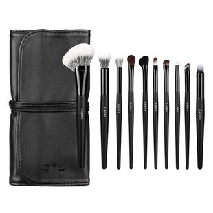 蓝蒂丝十拿九稳10支化妆刷套装腮红点彩修容眼影刀锋刷子动物毛