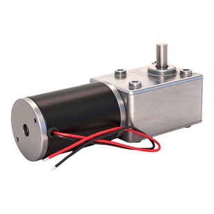 5882-50ZY减速电机12V24V蜗轮蜗杆自锁直流大扭矩低速马达 大功率