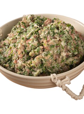 膳博士荠菜馄饨肉馅化冻直接包