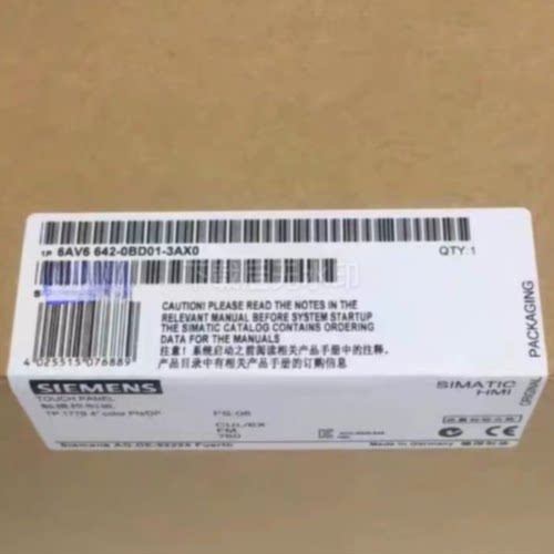 议价6AV66420BD013AX0西门子TP 177B 46AV6642-0BD01/OBDO1-3AX0/