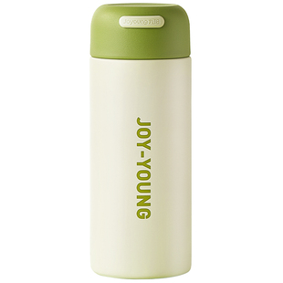 九阳保温杯316L不锈钢女士高颜值水杯男士便携口袋杯儿童咖啡杯餐