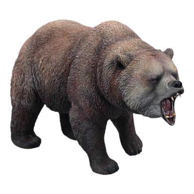 棕熊模型动物手办棕熊摆件手办