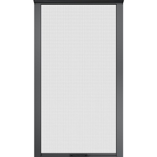 高清隐形纱窗回卷式上下推拉伸缩防蚊网铝合金卷筒式纱窗自装定制