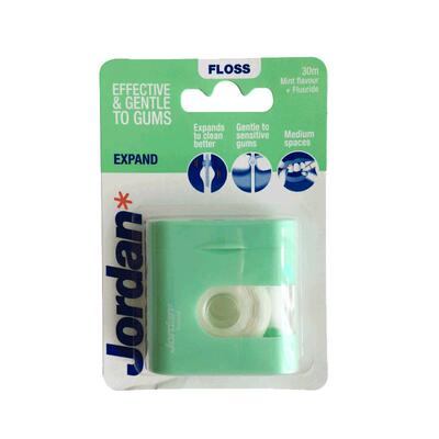挪威jordan牙线含蜡拉伸膨胀