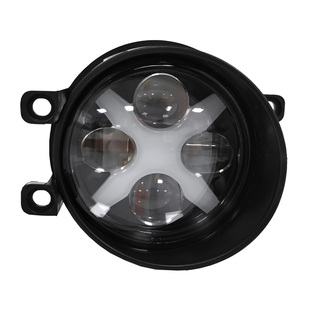 适用于丰田雷凌威驰凯美瑞前雾灯改装LED日行灯带四透镜雾灯配件