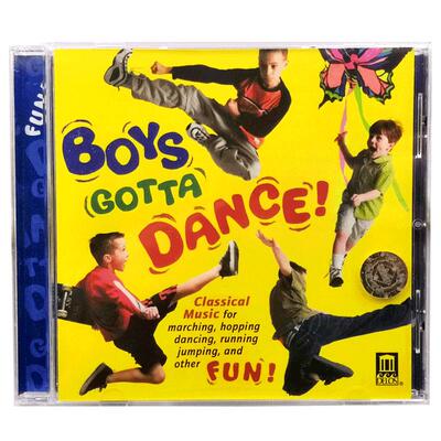 【原装进口】舞动男孩Boys Gotta Dance儿童宝宝音乐CD唱片DE1623