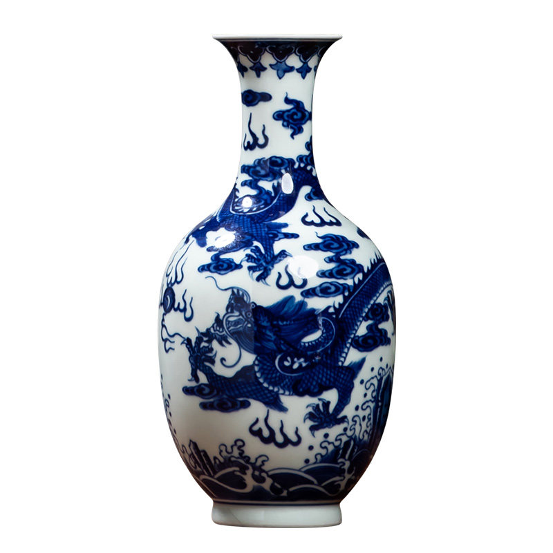 仿古客厅陶瓷器钟家窑新中式