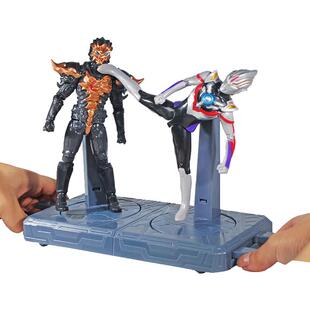 灵动创想奥特曼英雄擂台对战玩具迪迦特利迦欧布格斗儿童玩具男孩