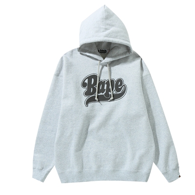 BAPE女士字母连帽卫衣