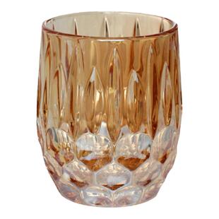 无铅水晶杯子金色水杯托盘钻石花水晶玻璃水杯酒杯凉茶喝水杯子