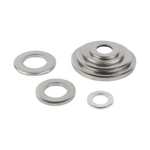 304不锈钢A级倒角型平垫圈螺丝平垫片介子M5M6M8M10M12M16M18M30