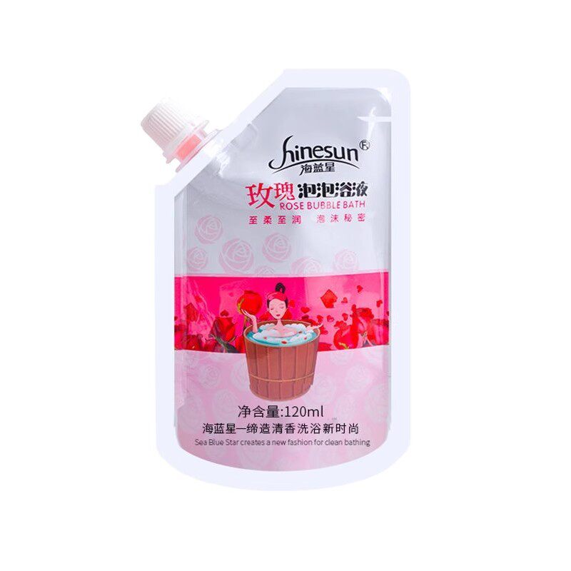 牛奶泡泡浴液泡澡干玫瑰花瓣成人儿童酒店温泉沐浴缸洗澡玫瑰红酒