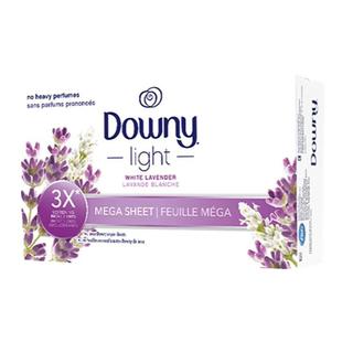美国进口Downy Light衣物持久留香烘干机柔顺纸淡雅香抗皱除静电
