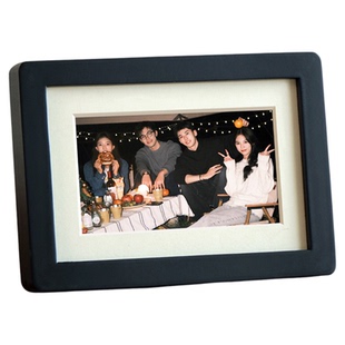 相框摆台定制洗照片加打印做成相册空框高级感摆件6寸8展示架礼物