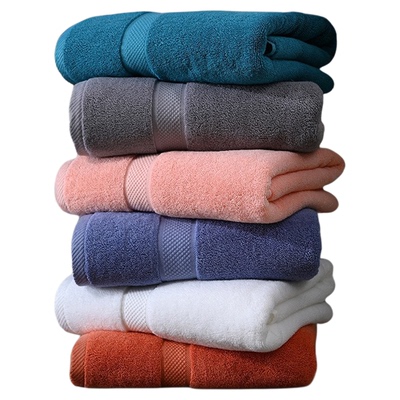 丽莎纯棉酒店品质纯色浴巾毛巾