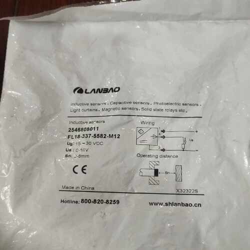 FL18-337-5582-M12 传感器全新，实物