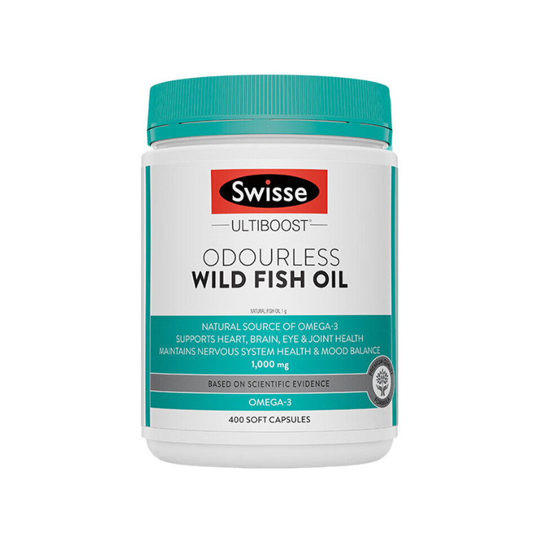 斯维诗深海鱼油胶囊无腥味omega3