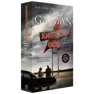 美国众神英文版美剧封面版 英文原版书 American Gods TV tie in edition by Neil Gaiman 正版进口同名美剧电视剧小说 尼尔盖曼