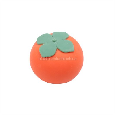 柿子如意tpr软胶仿真水果捏捏乐