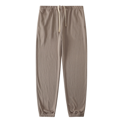 100%纯棉加厚粗针毛圈束脚卫裤