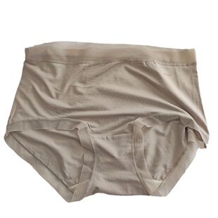80支莫代尔无痕简约中高腰女内裤细腻三角裤面膜裤夏薄款冰丝透气