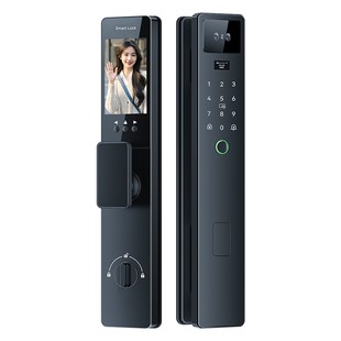 爵象全自动人脸智能门锁指纹锁家用防盗门电子密码锁入户门锂电池