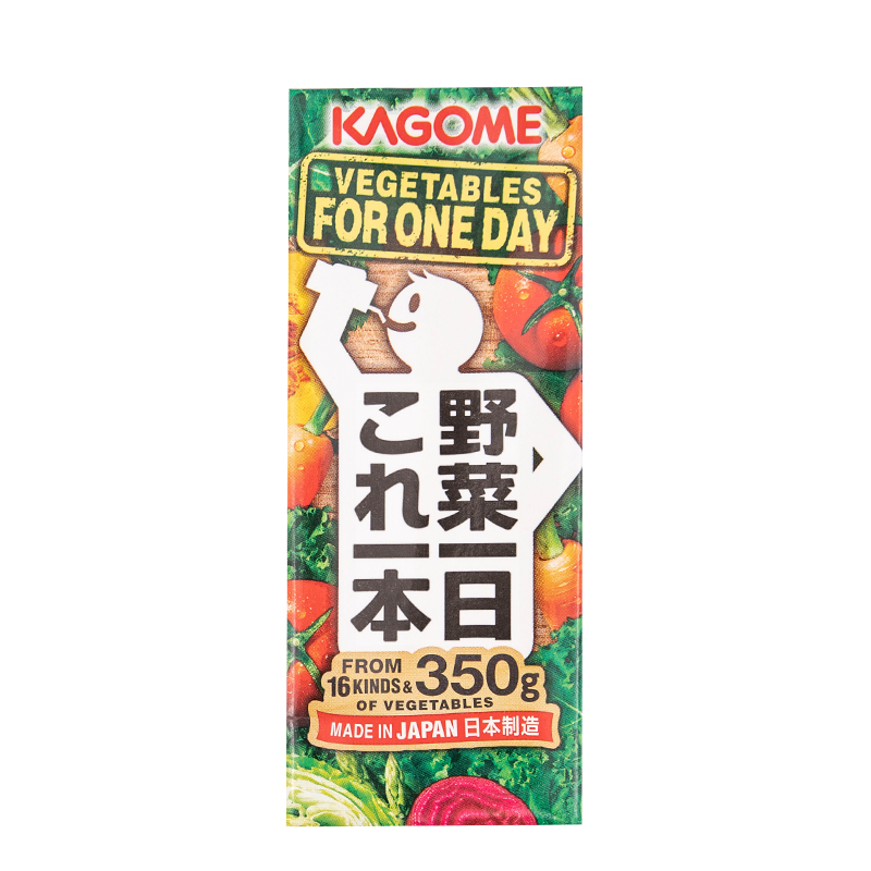 日本进口Kagome可果美混合复合野菜生活果蔬汁番茄水果汁饮料整箱