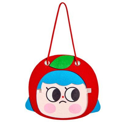 诺室桃桃丸眼镜支架发卡发夹收纳架毛毡壁挂墨镜放置架子装饰摆件