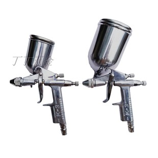 气动油漆修补小喷枪K3上壶400毫升喷壶皮衣墙体彩绘F2喷漆枪喷油