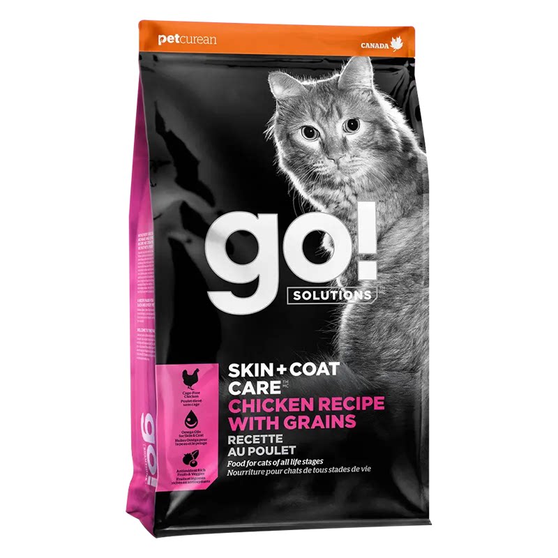 GO猫粮美毛营养鲜鸡肉进口全阶段布偶7.26kg猫粮