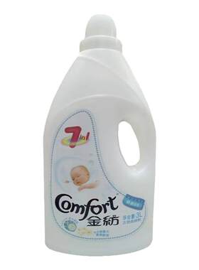 正品金纺飘逸花香柔顺剂3L 亲亲BB薰衣幽香清新芳香柔软舒适