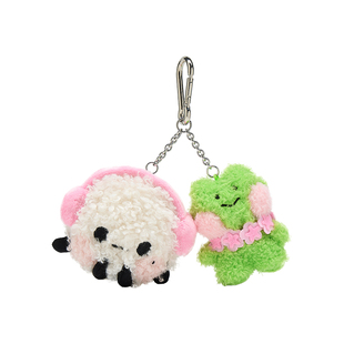 GOODBAI GOODEES×minini 好朋友毛绒钥匙扣挂件