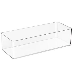 手工穿戴甲收纳盒子亚克力透明密封收藏防尘甲片款式长方形展示筐