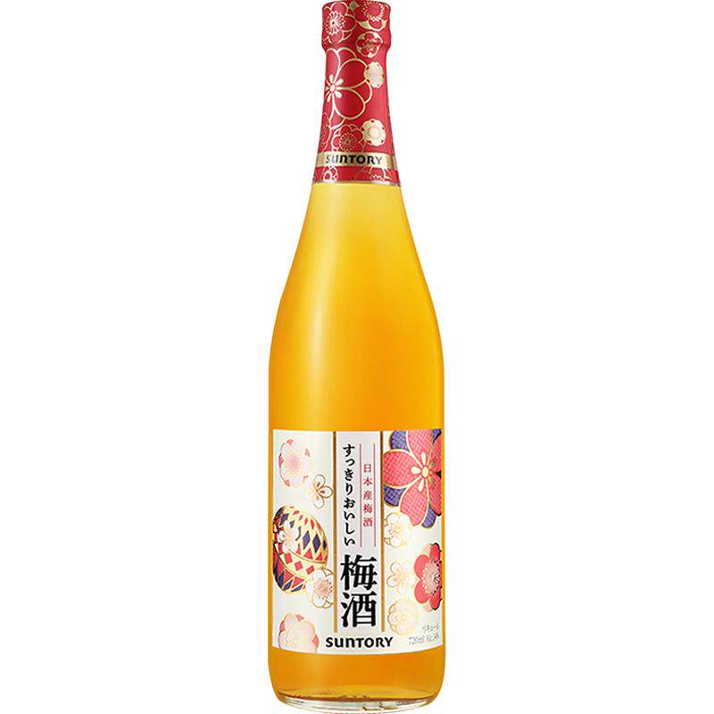 【官方正品】三得利日本进口梅酒微醺低度青梅果酒夏日调酒720ml