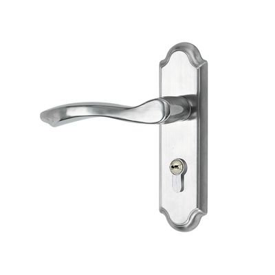 不锈钢无钥匙铝合金单舌门锁