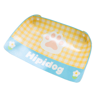 宠物猫咪专用餐垫PVC防水可擦不沾毛耐咬猫狗吃饭猫碗垫子防溅