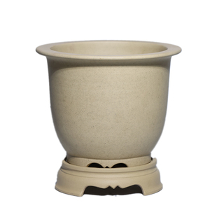 清香阁大口径蕙兰墨兰海棠杜鹃栀子花透气含底座室内绿植金钟花盆