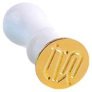 饺子皮印章福寿财喜印字擀面杖家商用果蔬粉烘焙创意按压印花模具