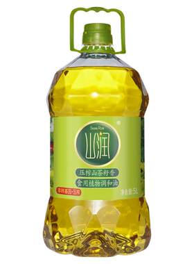 山润压榨山茶籽香调和油5L/1.8L