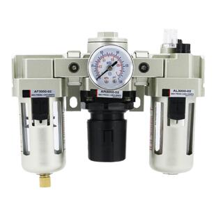 SMC型气动三联件AC3000-03空压机AF空气过滤器调压阀油水分离器AL