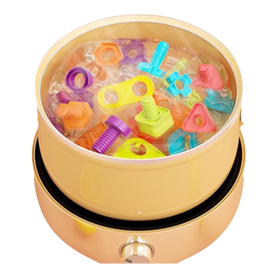 儿童拧螺丝益智玩具幼儿1-3岁宝宝组合拆装螺母积木拧瓶盖配对2