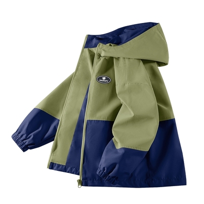 史努比儿童冲锋衣外套男童春秋款