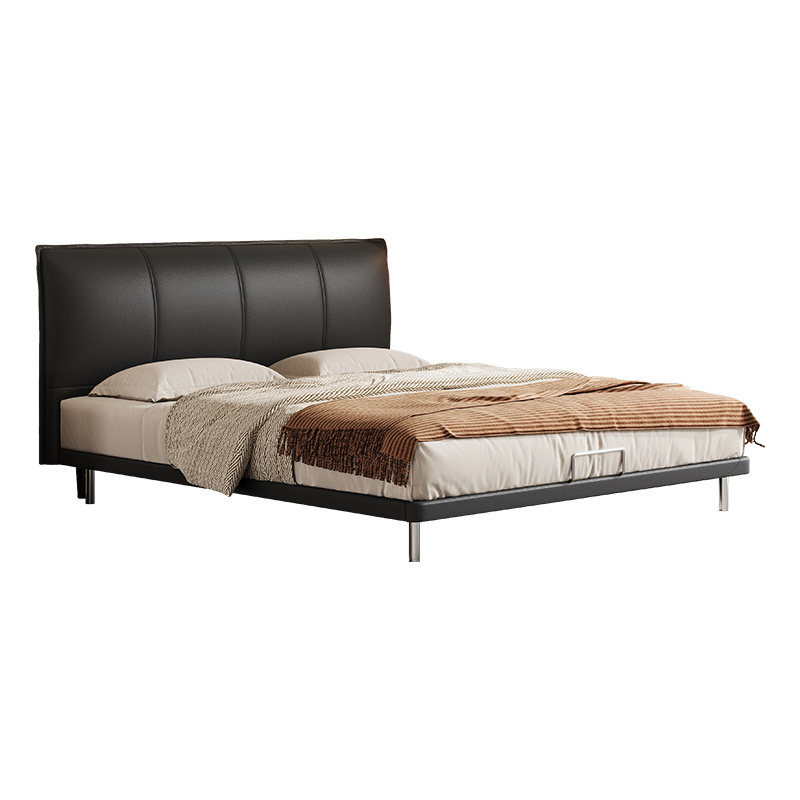 新款喜临门现代简约真皮软床