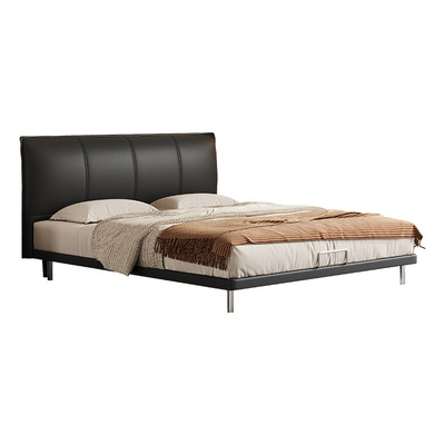 新款喜临门现代简约真皮软床