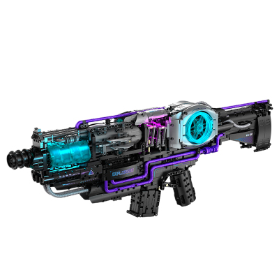 万致太空枪积木送男孩生日礼物