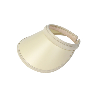 韩国zauo防晒帽遮阳黑色空顶大帽檐防紫外线女2025新款太阳帽夏季