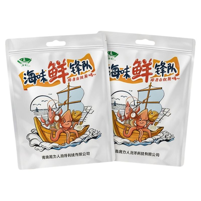 海边人香酥黄花鱼干32g*12袋即食黄鱼酥酥脆高蛋白小酥鱼休闲零食