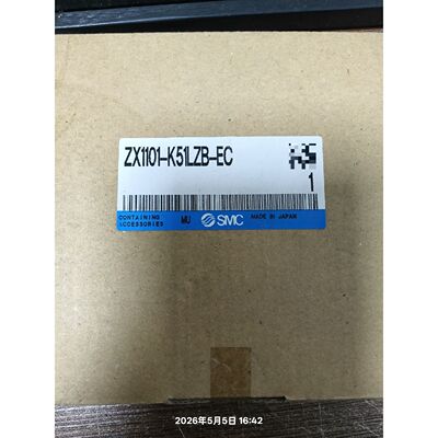 询价下单全新原装SMC滑块导轨ZX1101-K51LZB-EC，日本